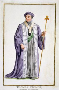 Thomas Cranmer, Arcivescovo di Canterbury, da 